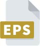 Icon representing EPS file download for mapping products